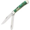 Case 9254CE Trapper Cat's Eye Folding Pocket Knife With Corelon Handle