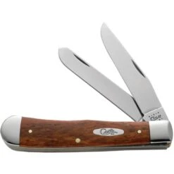 Case 28707 Trapper Chestnut Folding Pocket Knife With Bone Handle