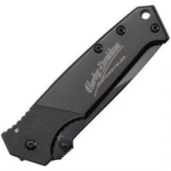 Case 52181 Harley TecX Framelock Assisted Opening Knife With Black Textured G10 Handle -Case Knives Sales 129335