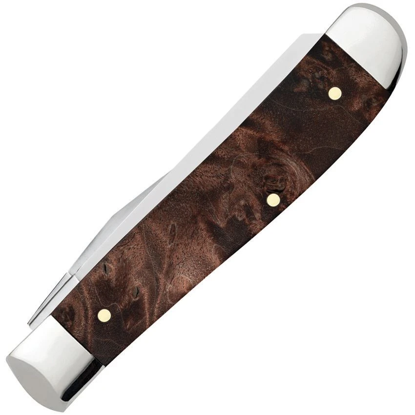 Case 64062 Mini Trapper Burl Wood 2 Case 64062 Mini Trapper Burl Wood - Image 2
