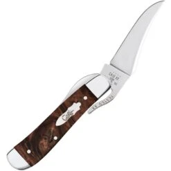 Case 64068 Russlock Maple Burl -Case Knives Sales 173946