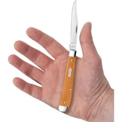 Case 23691 Slimline Trapper Micarta -Case Knives Sales 174459