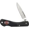 Case 52177 Mini Blackhorn Lockback Folding Pocket Knife With Black Zytel Handle