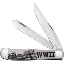 Case 50950 WWII Trapper Natural Bone