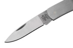 Case Executive Lockback 00041, M1225L SS, Brushed Stainless Steel Pocket Knife -Case Knives Sales CE00041 03 case