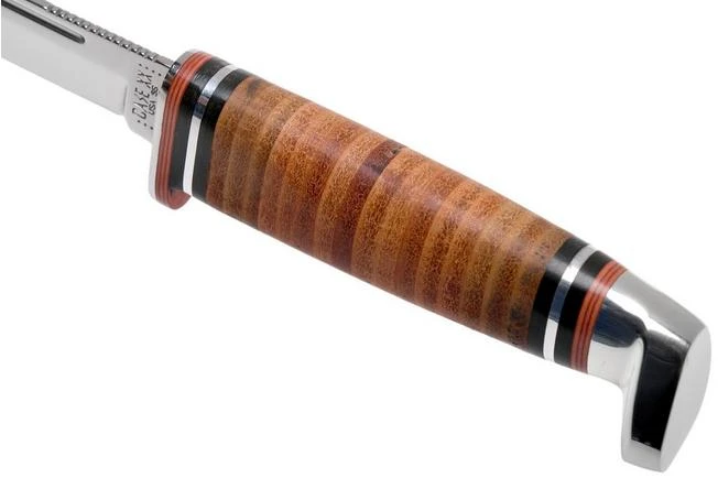 Case Knives Leather 5” Utility Hunter 316-5 SS 00381 Hunting Knife 5 Case Knives Leather 5” Utility Hunter 316-5 SS 00381 Hunting Knife - Image 5