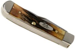 Case Tiny Trapper Genuine Stag 05968, 52154W SS Pocket Knife -Case Knives Sales CE05968 04 case