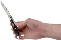 Case Trapper Navy Blue Bone, Rogers Jig, 07051, 6254 SS Pocket Knife -Case Knives Sales CE07051 05 case 1