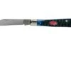 Case Slimline Trapper Navy Blue Bone, Rogers Jig, 07323, 61048 SS Pocket Knife