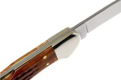 Case Knives Copperlock Pocket Worn Harvest Orange Bone Corn Cob Jig Wharncliffe 07397, 61549WL SS Pocket Knife -Case Knives Sales CE07397 06 case