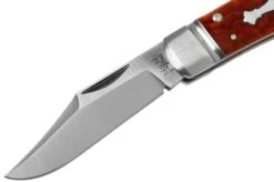 Case Bose Locking Lanny's Clip 08834 Standard Jig Chestnut Bone TB612020 154CM, Tony Bose Design -Case Knives Sales CE08834 03 case