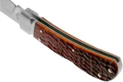 Case Bose Locking Lanny's Clip 08834 Standard Jig Chestnut Bone TB612020 154CM, Tony Bose Design -Case Knives Sales CE08834 05 case