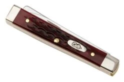 Case Baby Doc Pocket Worn Old Red Bone, Corn Cob Jig, 10308, 6282SP SS Pocket Knife -Case Knives Sales CE10308 06 case