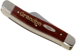 Case Stockman Chestnut Bone Smooth, Embellished Medium Trapper In Gift Tin, 10431, 6318 SS Pocket Knife -Case Knives Sales CE10431 04 case