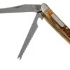 Case Fishing Knife Amber Jigged Bone, 10726, 620094F SS Pocket Knife