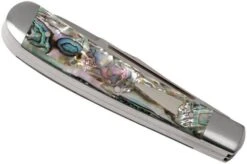 Case HT Trapper, Abalone, 154CM, Smooth, 10772, TB822021 Pocket Knife, Tony Bose Design -Case Knives Sales CE10772 04 case