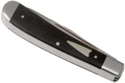 Case HT Trapper, Ebony Wood, 154CM, Smooth, 10773, TB722021 Pocket Knife, Tony Bose Design -Case Knives Sales CE10773 04 case