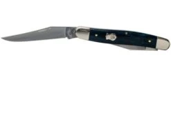 Case Muskrat Mediterranean Blue Smooth Bone, 11197, MUSKRAT SS Pocket Knife -Case Knives Sales CE11197 03 case