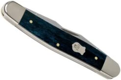 Case Muskrat Mediterranean Blue Smooth Bone, 11197, MUSKRAT SS Pocket Knife -Case Knives Sales CE11197 04 case