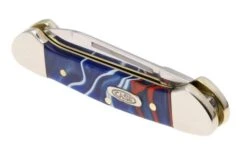 Case Baby Butterbean, Smooth Patriotic Kirinite, 11228, 102132 SS Pocket Knife -Case Knives Sales CE11228 05 case