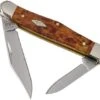 Case Half Whittler Autumn Maple Burl Wood, 11543, 7208 SS Pocket Knife