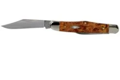 Case Half Whittler Autumn Maple Burl Wood, 11543, 7208 SS Pocket Knife -Case Knives Sales CE11543 03 case