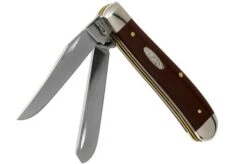 Case Mini Trapper Smooth Brown Synthetic, 11794, 4207 SS Pocket Knife