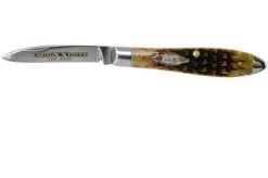Case Tear Drop Bose Limited XX Edition Honeycomb Bone Russell Jigged, 11978, TB61028 SS Pocket Knife