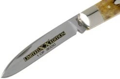 Case Tear Drop Bose Limited XX Edition Honeycomb Bone Russell Jigged, 11978, TB61028 SS Pocket Knife -Case Knives Sales CE11978 03 case