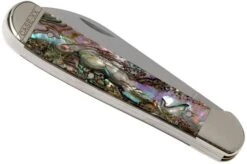 Case Copperhead Abalone, 12023, 8249W SS Pocket Knife, Gift Box -Case Knives Sales CE12023 04 case 1
