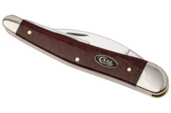 Case Seahorse Whittler Smooth Dark Red Burlap Micarta, 12276, 10355WH CS Pocket Knife -Case Knives Sales CE12276 06 case