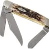 Case Stockman Amber Jigged Bone, 00128, 6347 SS Pocket Knife
