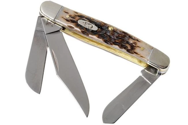 Case Stockman Amber Jigged Bone, 00128, 6347 SS Pocket Knife 1 Case Stockman Amber Jigged Bone, 00128, 6347 SS Pocket Knife