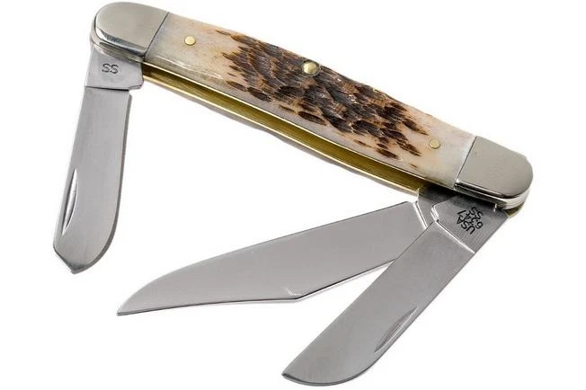 Case Stockman Amber Jigged Bone, 00128, 6347 SS Pocket Knife 2 Case Stockman Amber Jigged Bone, 00128, 6347 SS Pocket Knife - Image 2