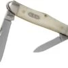 Case Half Whittler Smooth Natural Bone, 13052, 6208 SS Pocket Knife