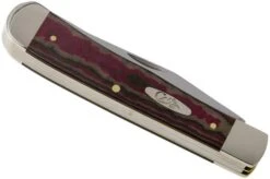 Case Trapper Rustic Red Richlite, 13620, 10254 SS Pocket Knife -Case Knives Sales CE13620 04 case