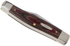 Case Moose Rustic Red Richlite, 13623, 10275 SS Pocket Knife -Case Knives Sales CE13623 04 case
