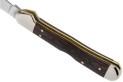 Case Copperlock Rustic Red Richlite, 13624, 101549LSS Pocket Knife -Case Knives Sales CE13624 05 case