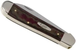 Case Copperhead Rustic Red Richlite, 13625, 10249W SS Pocket Knife -Case Knives Sales CE13625 04 case