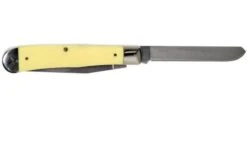Case Trapper Yellow Synthetic, 00161, 3254 CV Pocket Knife -Case Knives Sales CE161 03 case ce161 03