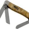Case Knives Medium Stockman Natural Box Elder Burl, 16564, 7318 SS Pocket Knife