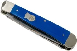 Case Trapper Blue G10 Smooth, 16740, 10254 SS Pocket Knife -Case Knives Sales CE16740 04 case