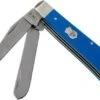 Case Mini Trapper Blue G10 Smooth, 16741, 10207 SS Pocket Knife