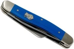Case Medium Stockman Blue G10 Smooth, 16744, 10318 SS Pocket Knife -Case Knives Sales CE16744 04 case