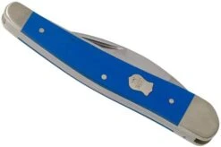 Case Seahorse Whittler, Blue G10, Smooth, 16747, 10355WH SS Pocket Knife -Case Knives Sales CE16747 04 case