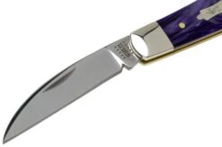 Case Knives Sway Back Wicked Purple Smooth Kirinite, 17334, TB101117 SS Pocket Knife -Case Knives Sales CE17334 03 case