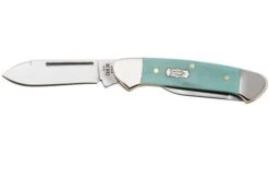 Case Baby Butterbean, Smooth Seafoam Green G-10 18107, 102132 SS Pocket Knife