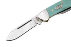 Case Baby Butterbean, Smooth Seafoam Green G-10 18107, 102132 SS Pocket Knife -Case Knives Sales CE18107 03 case