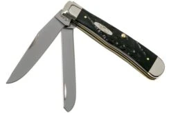 Case Trapper Rough Black Synthetic, 18221, 6254 SS Pocket Knife