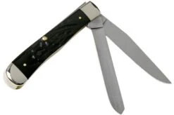 Case Trapper Rough Black Synthetic, 18221, 6254 SS Pocket Knife -Case Knives Sales CE18221 02 case